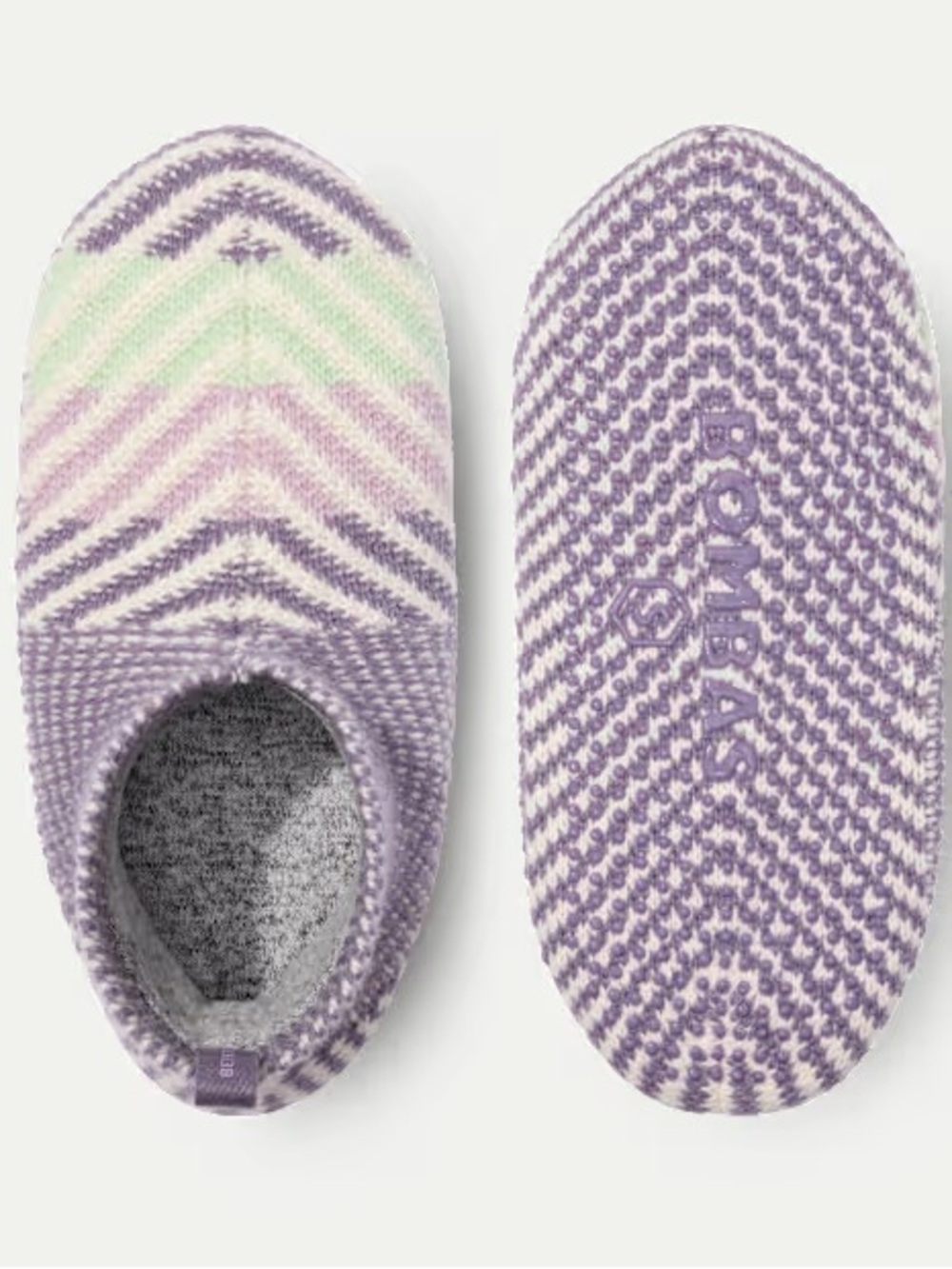 Bomba’s Women's Gripper Slipper Lavendar